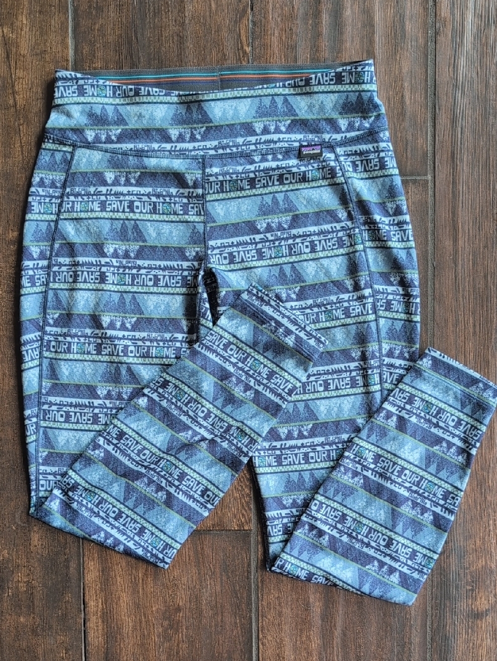 Patagonia Save Our Home Capilene® Midweight Baselayer Bottoms - Women's Small
